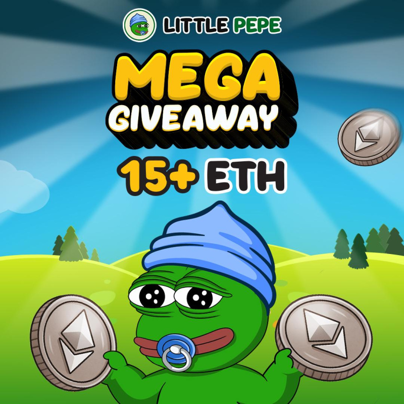 Ethereum Meme Coin Little Pepe Crosses $25M, Announces 15 ETH Giveaway 3 16nC85o 17576144442YlWDCSOsD