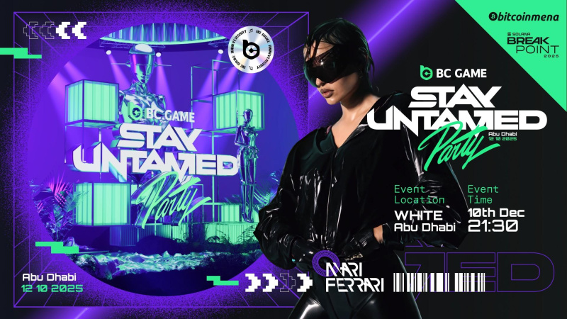 BC.GAME’s “Stay Untamed” Breakpoint Eve party tops 1,200 sign-ups, with DubVision and Mari Ferrari headlining 4