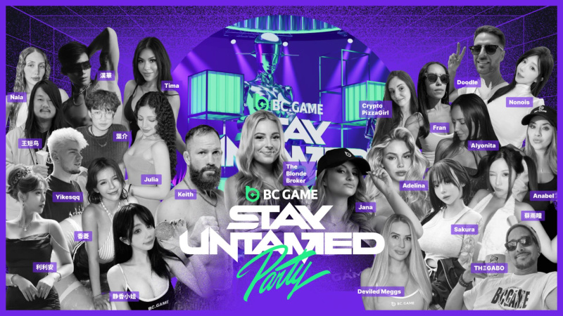 BC.GAME’s “Stay Untamed” Breakpoint Eve party tops 1,200 sign-ups, with DubVision and Mari Ferrari headlining 6