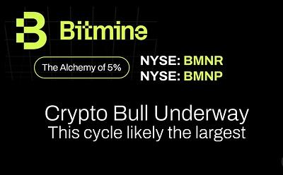 Bitmine Immersion Technologies (BMNR) Announces ETH Holdings Reach 6.05 Million Tokens, and Total Crypto and Total Cash & Marketable Securities Holdings of $15 Billion 4 Bitmine Chairman Message 1793018704yJF73mAPKS