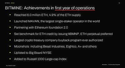 Bitmine Immersion Technologies (BMNR) Announces ETH Holdings Reach 6.04 Million Tokens, and Total Crypto and Total Cash & Marketable Securities Holdings of $15.1 Billion 3 Bitmine Immersion Technologies Inc Image 1792414203ZfTBGCNIw1